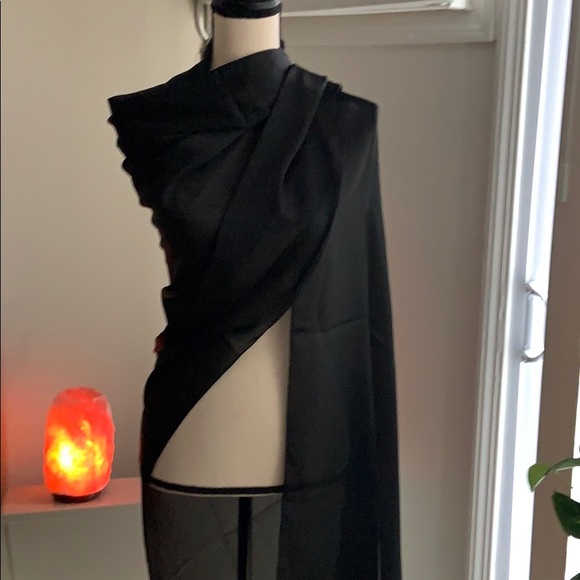 Accessories - NWOT Long Satin Sheer Shawl or Hijab